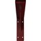 Ekena Millwork Embrey Steel Bracket, Hammered Bright Red 2"W x 20"D x 6 1/2"H BKTM02X20X06EBHRE - alternate 6